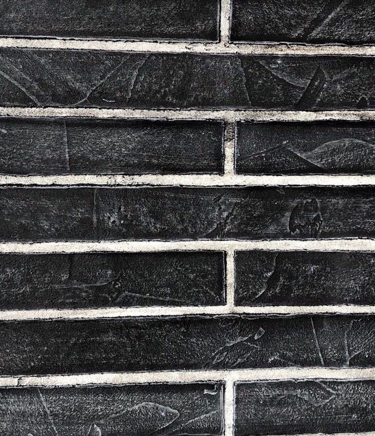 FREE SAMPLE 1215 | Roll Brick Black